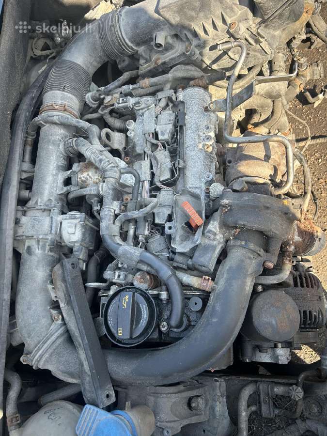 VW touran motoras dalimis