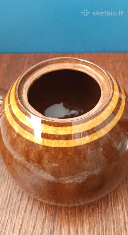 Keraminis kavinukas - arbatinukas, 900ml - nuotraukos Nr. 3