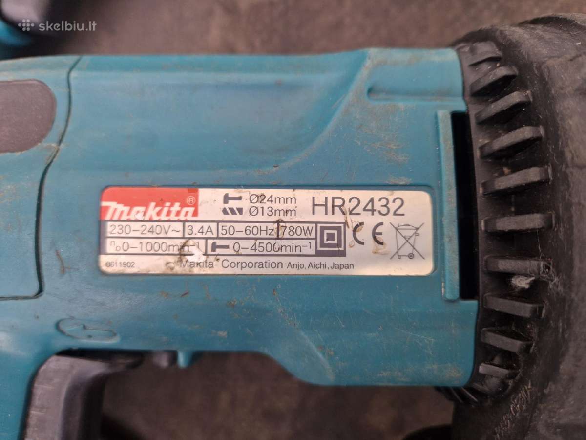 Makita perforatoriai, Metabo grežtuvai - nuotraukos Nr. 10