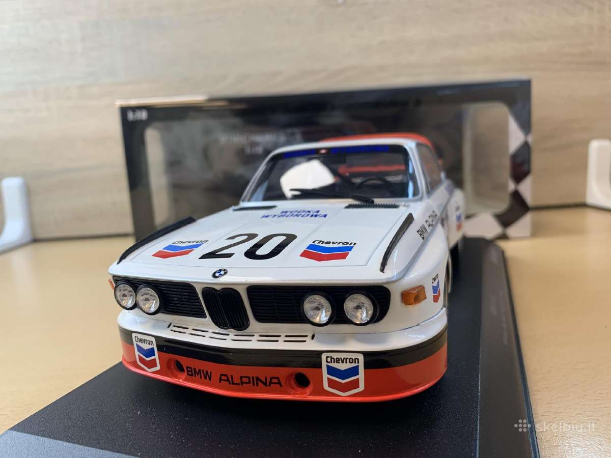 Bmw 3.0 Csl Alpina Brun/kocher 24h Spa 1:18 - nuotraukos Nr. 2