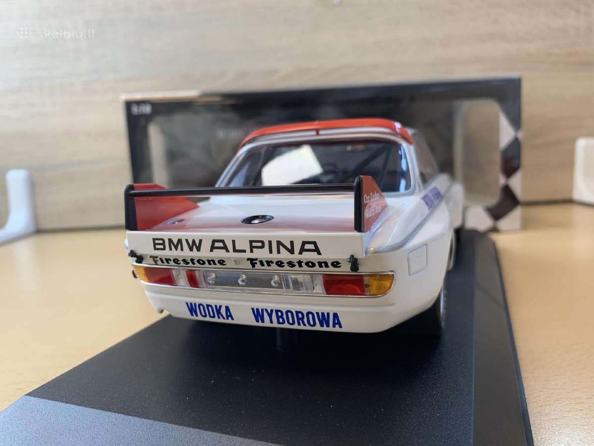 Bmw 3.0 Csl Alpina Brun/kocher 24h Spa 1:18 - nuotraukos Nr. 3