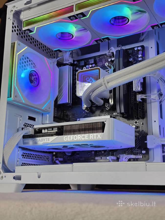 Naujas kompiuteris Ryzen 7 7800x3d rtx 5060 32ram - nuotraukos Nr. 6