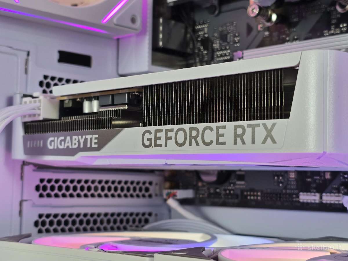 Naujas kompiuteris Ryzen 7 7800x3d rtx 5060 32ram - nuotraukos Nr. 8