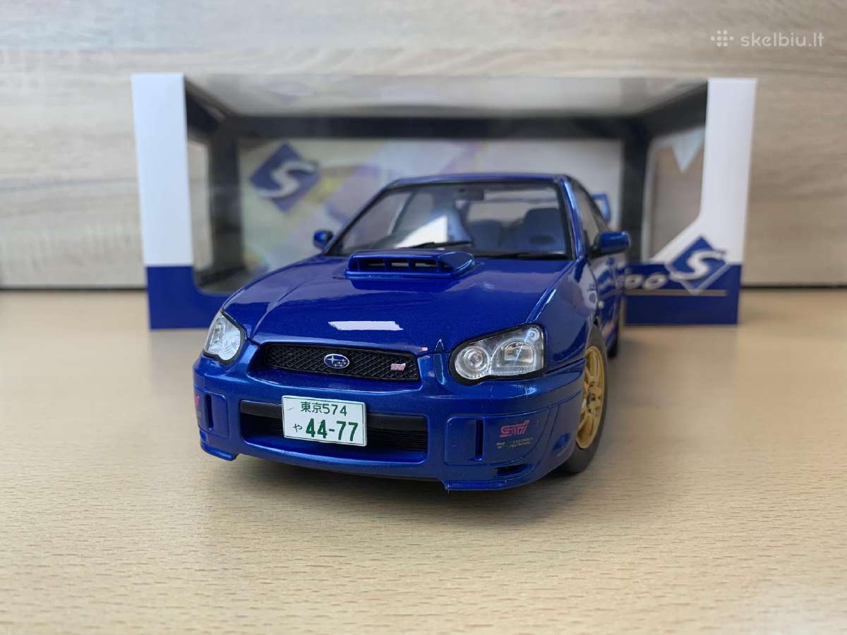 Subaru Impreza Wrx Sti, 2003 - 1:18 Solido - nuotraukos Nr. 2