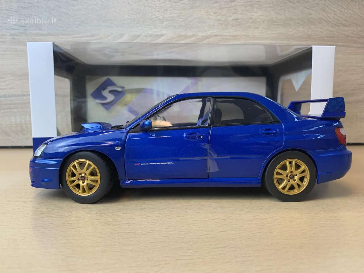 Subaru Impreza Wrx Sti, 2003 - 1:18 Solido