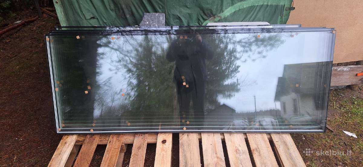 Stiklo paketai 3 stiklai 2 kameros