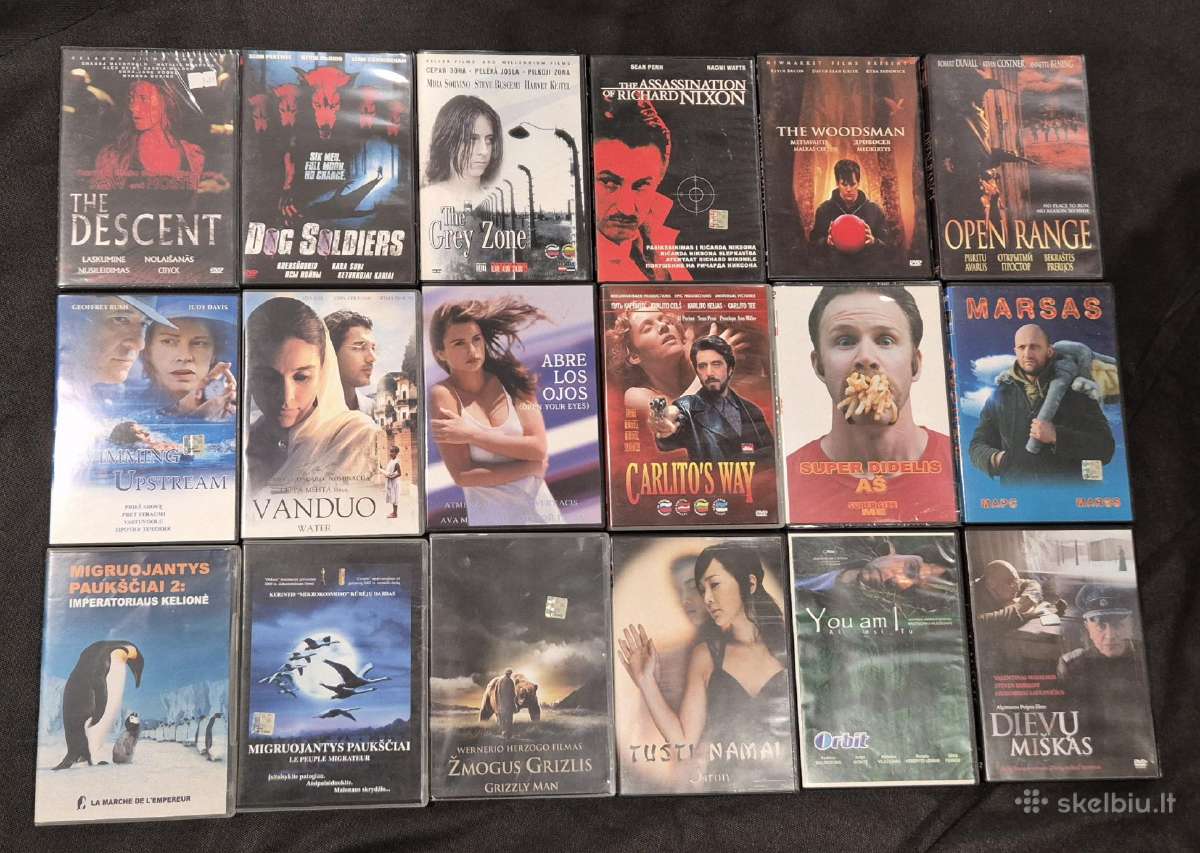 Dvd filmų kolekcija - nuotraukos Nr. 2