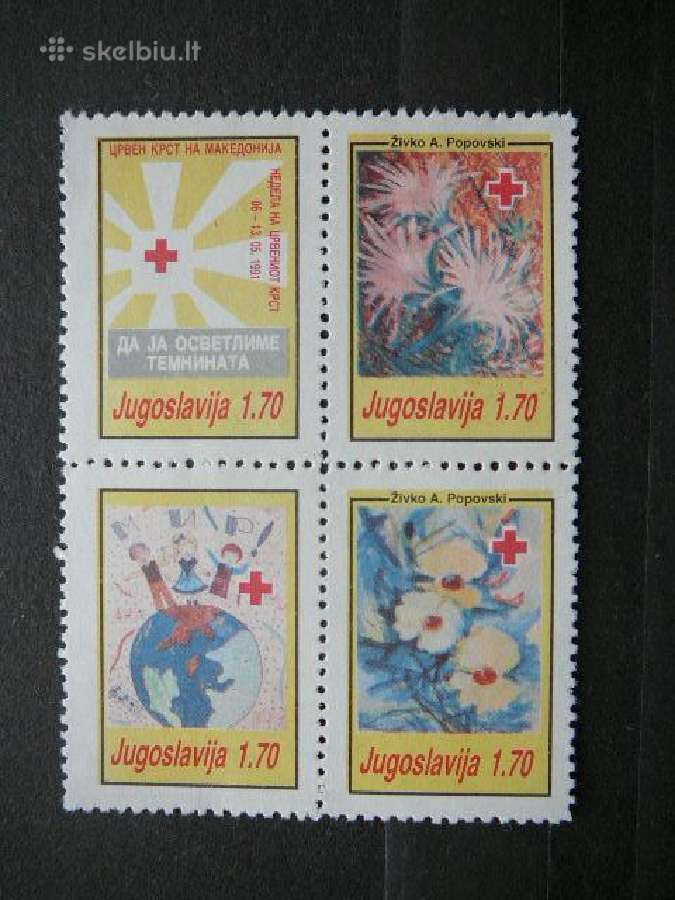 Raudonasis Kryzius Jugoslavija 1991 svarus rdk53