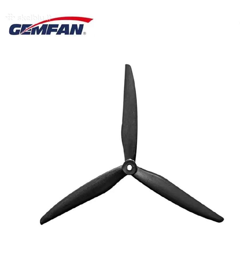 Nauji Gemfan 10' propeleriai fpv dronams
