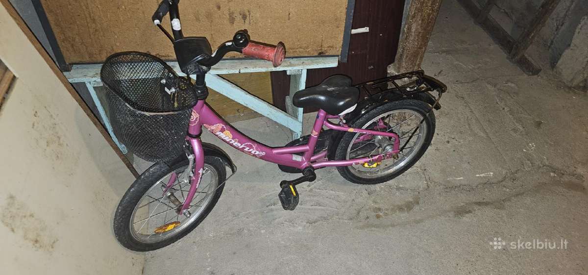 Parduodami du vaikiški dviračiai