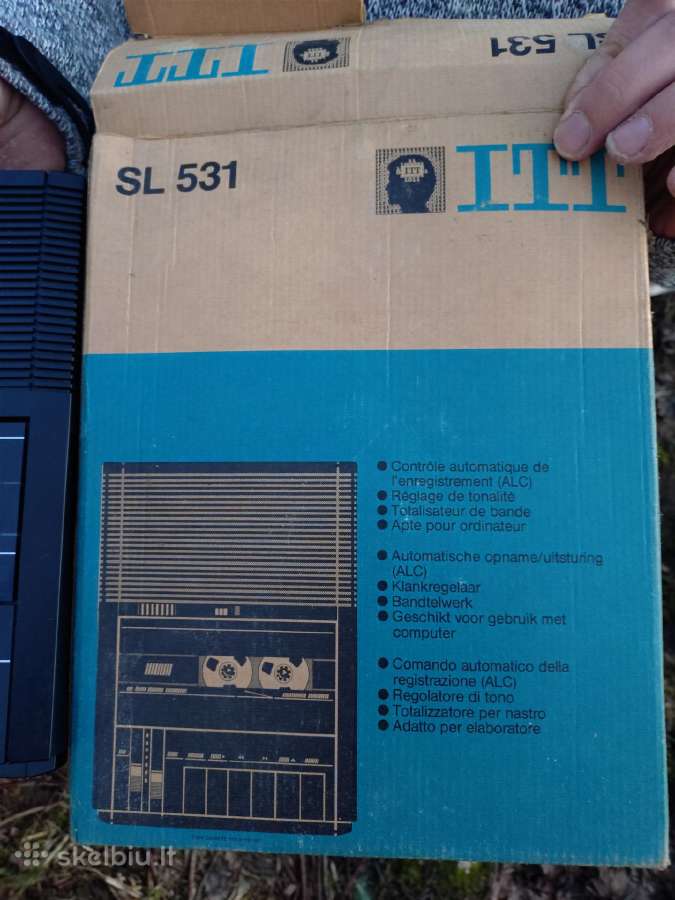Itt SL 531 cassette recorder