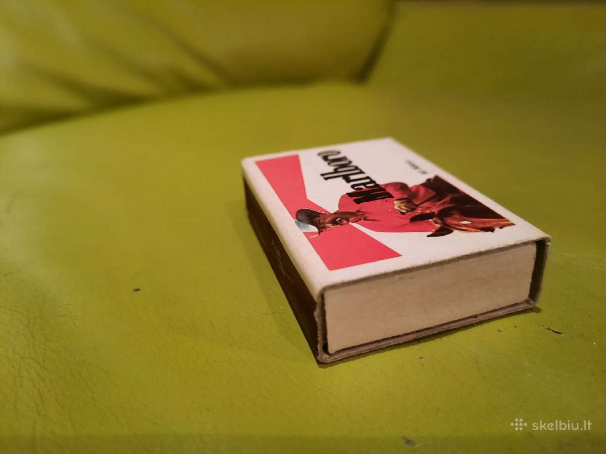 Kolekcinė degtukų dėžutė „marlboro“ Nr.2(2), retro - nuotraukos Nr. 6