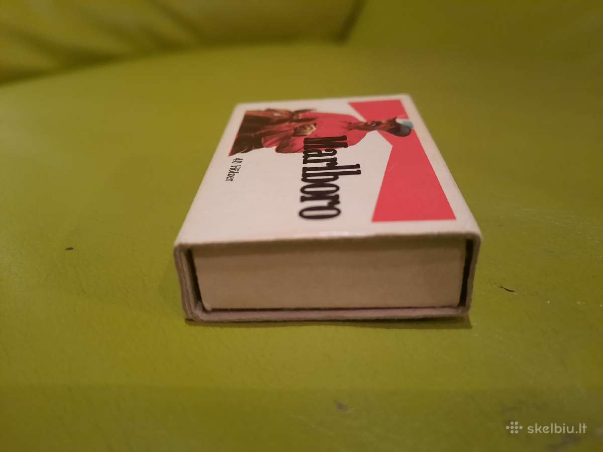 Kolekcinė degtukų dėžutė „marlboro“ Nr.2(2), retro - nuotraukos Nr. 7