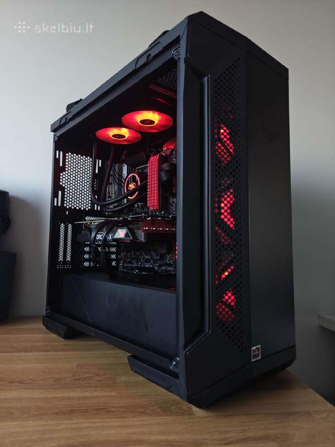 Akcija! Galingas Žaidimų/darbo Pc R9 Rtx 3080 Ti