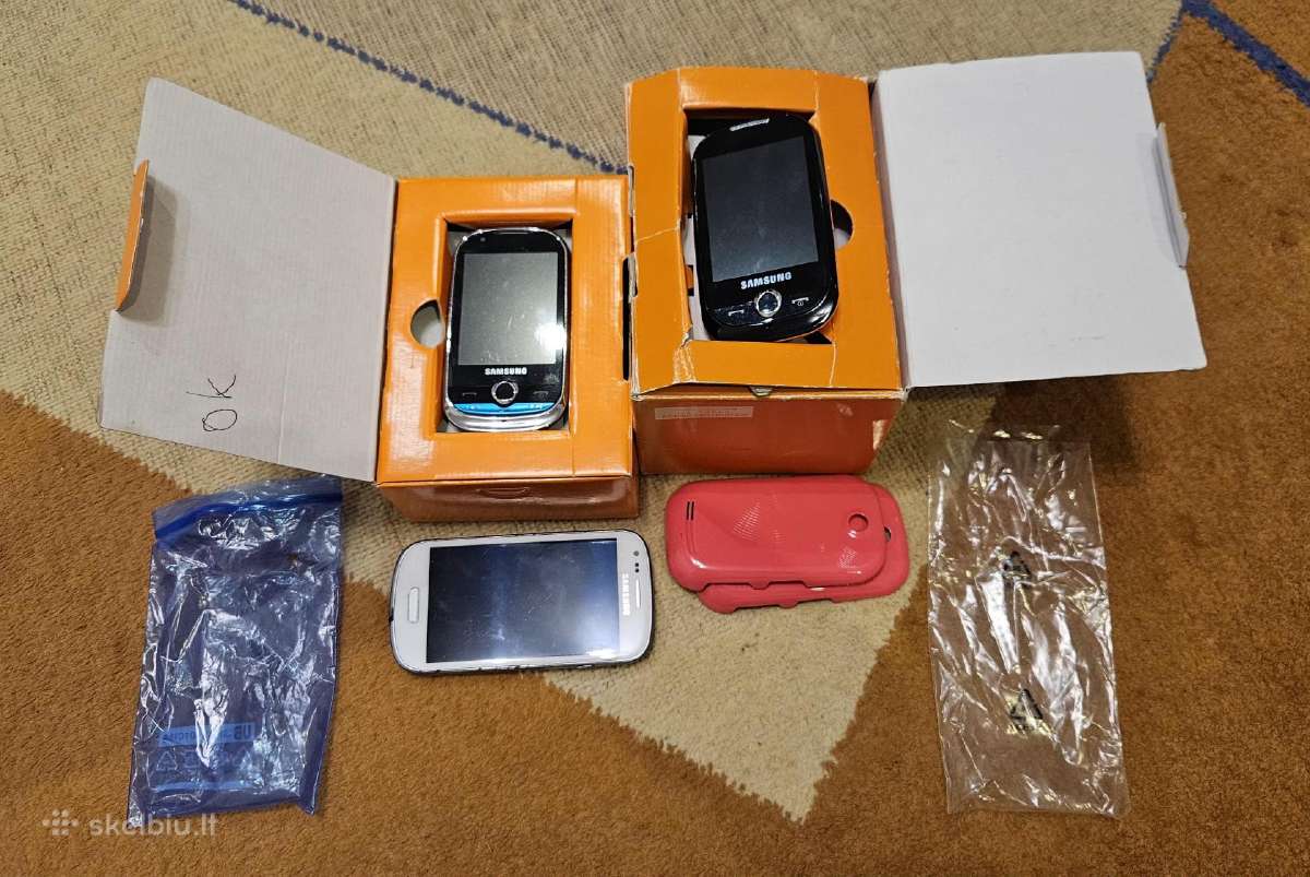 Trys Samsung telefonai - nuotraukos Nr. 3