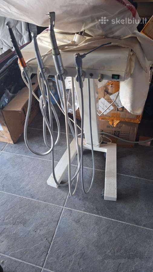 Parduodama veikianti odontologinė įranga