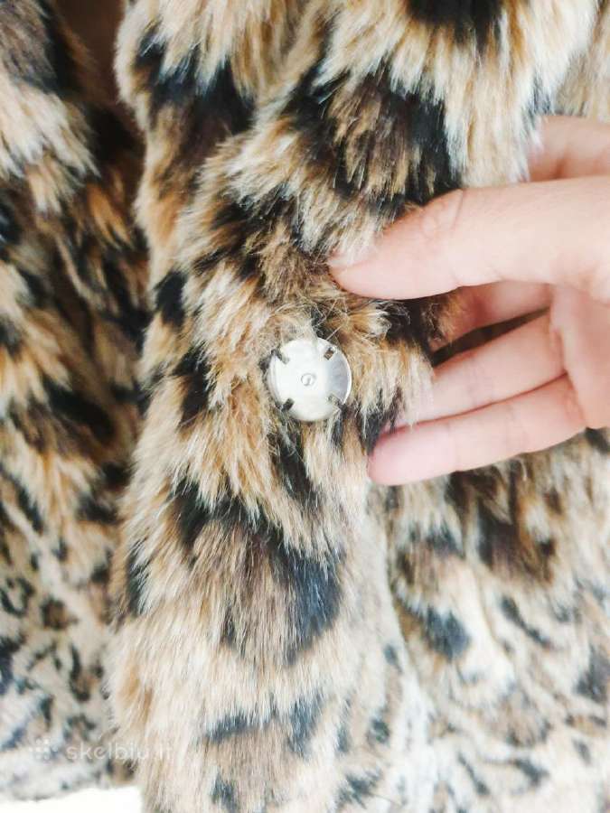 XS paketas Bershka + H&m su leopardiniu kailinuku - nuotraukos Nr. 5