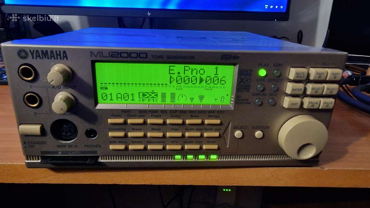 Yamaha Mu2000 Ex + Plg100dx / Vl / Vh