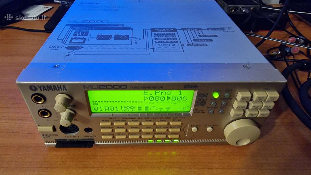 Yamaha Mu2000 Ex + Plg100dx / Vl / Vh - nuotraukos Nr. 2