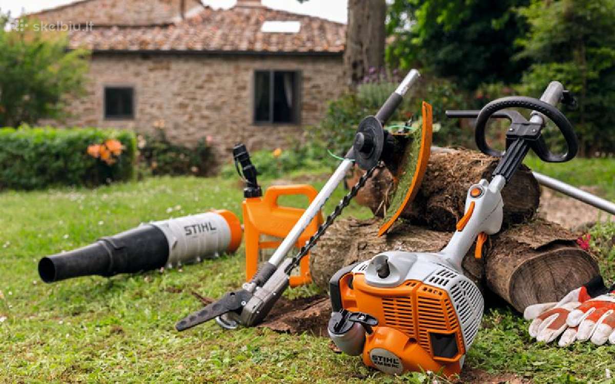 Stihl Nupirkciau Ak sistemos Stihl irankiu sodui