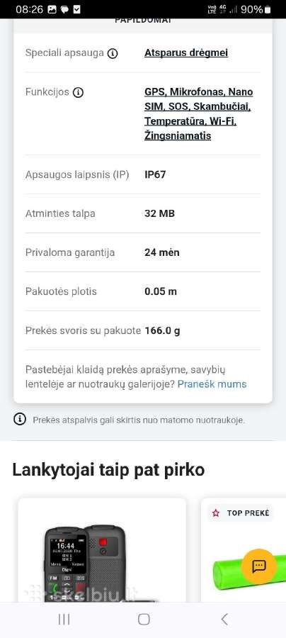 Parduodu GPS tracker apyrankę - nuotraukos Nr. 7