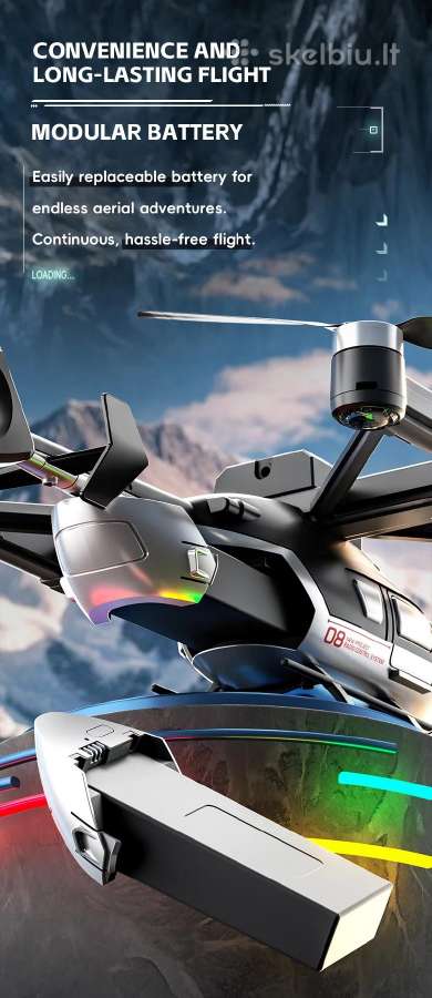 Dronas Dc-135 Jjrc super dron pradedantiesiems! - nuotraukos Nr. 6