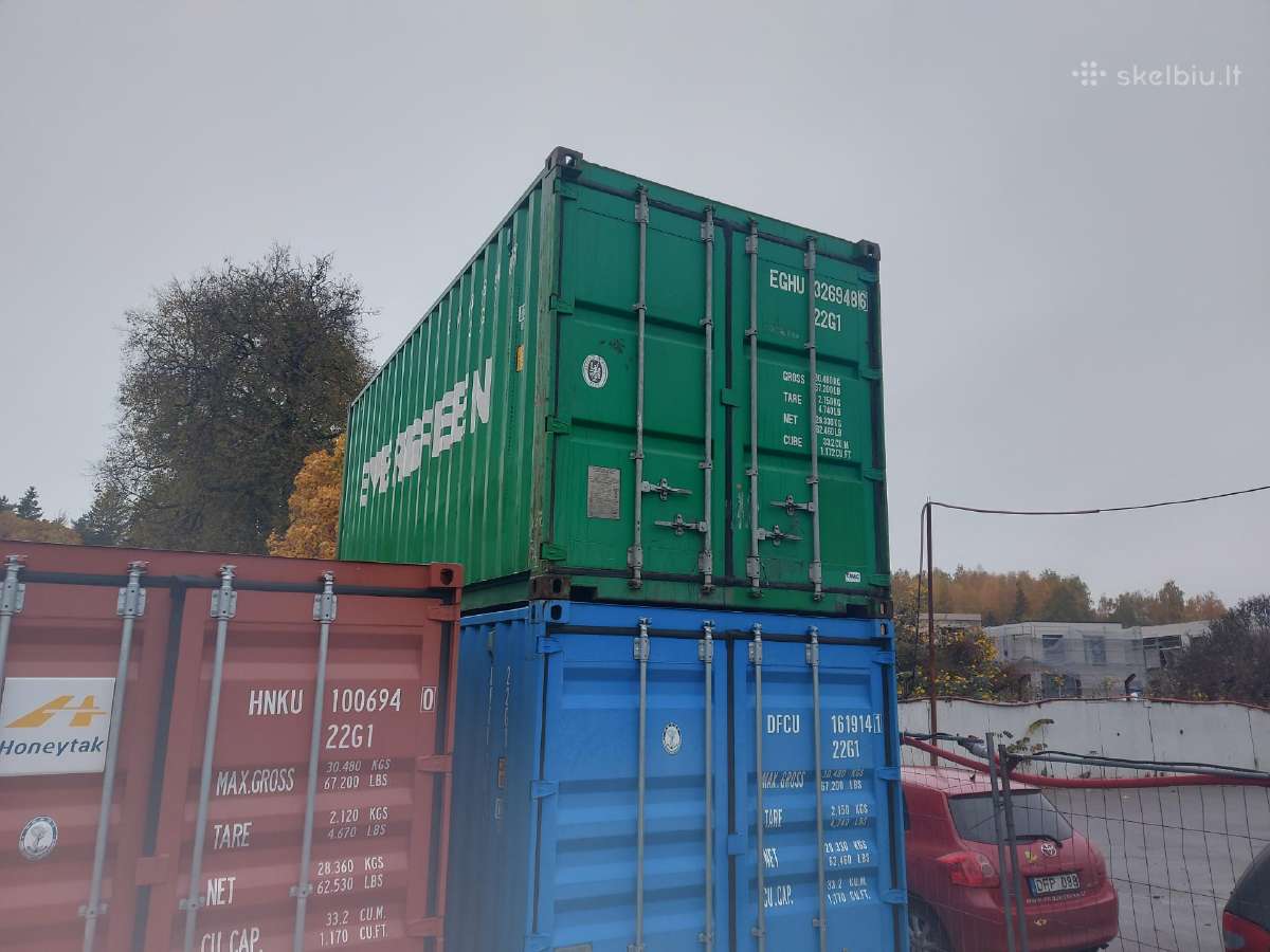 Labai geros būklės 20dc konteineriai - nuotraukos Nr. 10