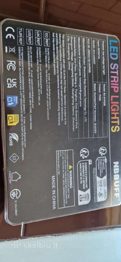 Rgb LED juosta 5m - nuotraukos Nr. 5