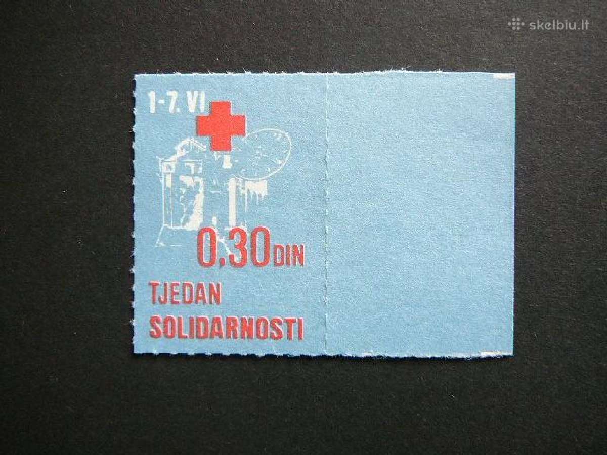 Raudonasis Kryzius Jugoslavija 1990 svarus rdk57