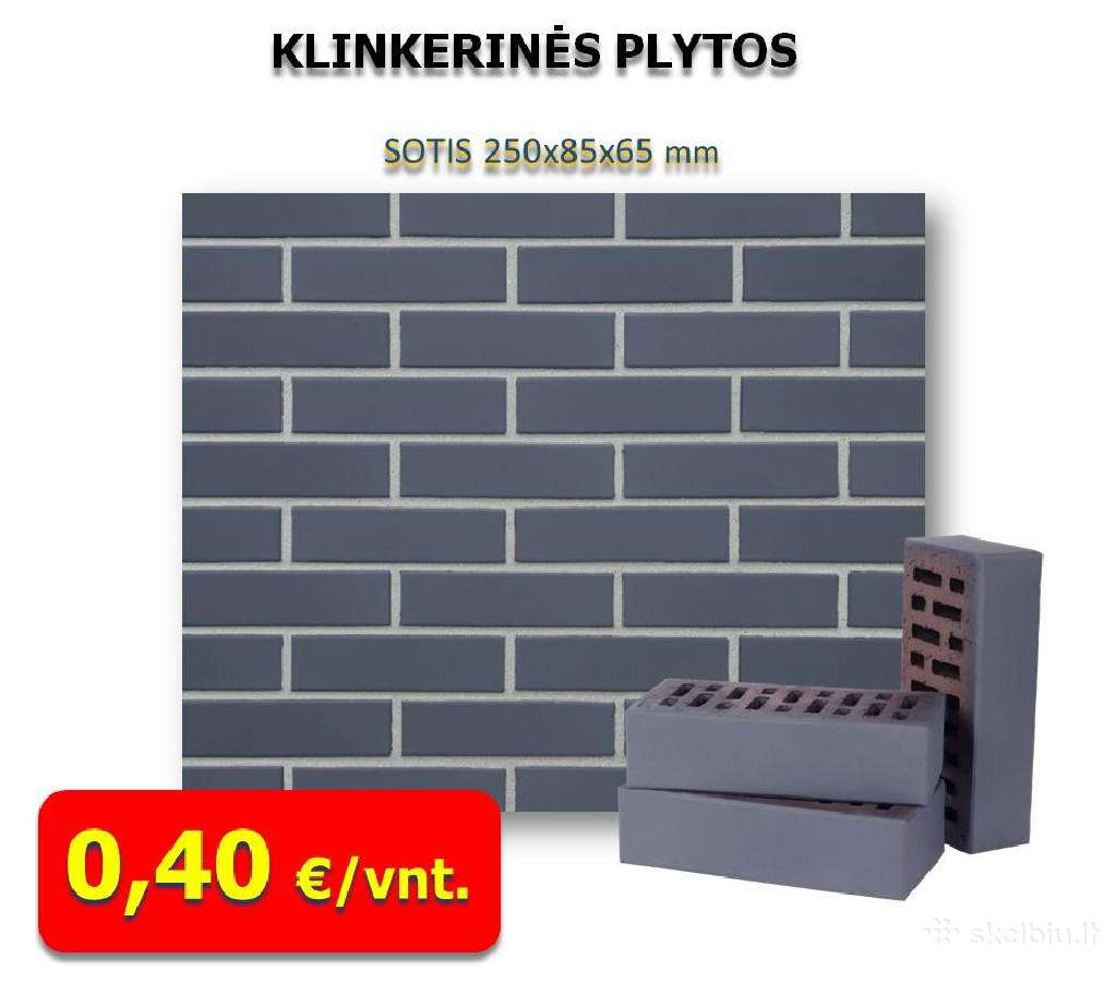 Akcija - klinkerio plytos tik 0.40 Eur - nuotraukos Nr. 4