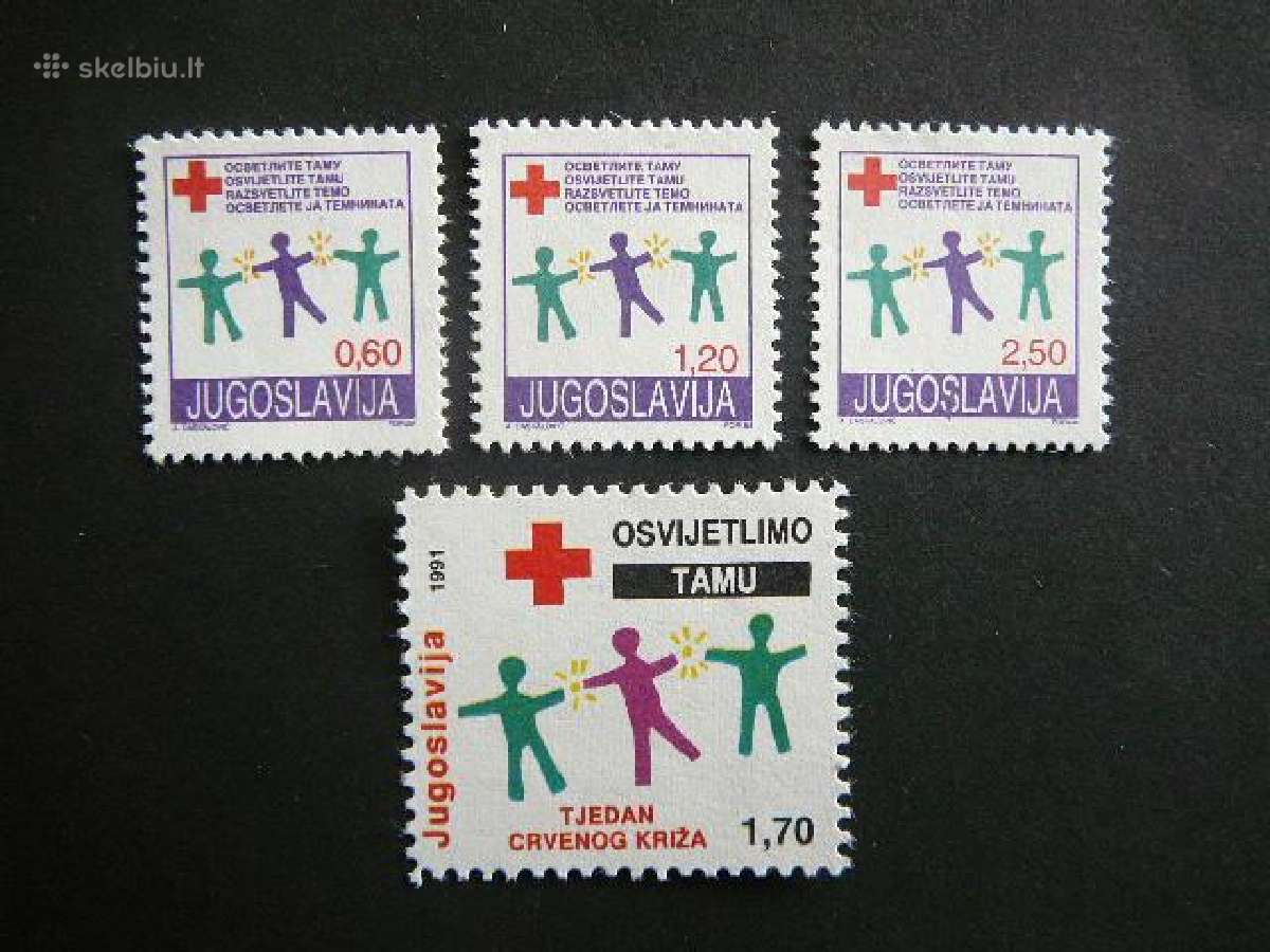Raudonasis Kryzius Jugoslavija 1991 svarus rdk59