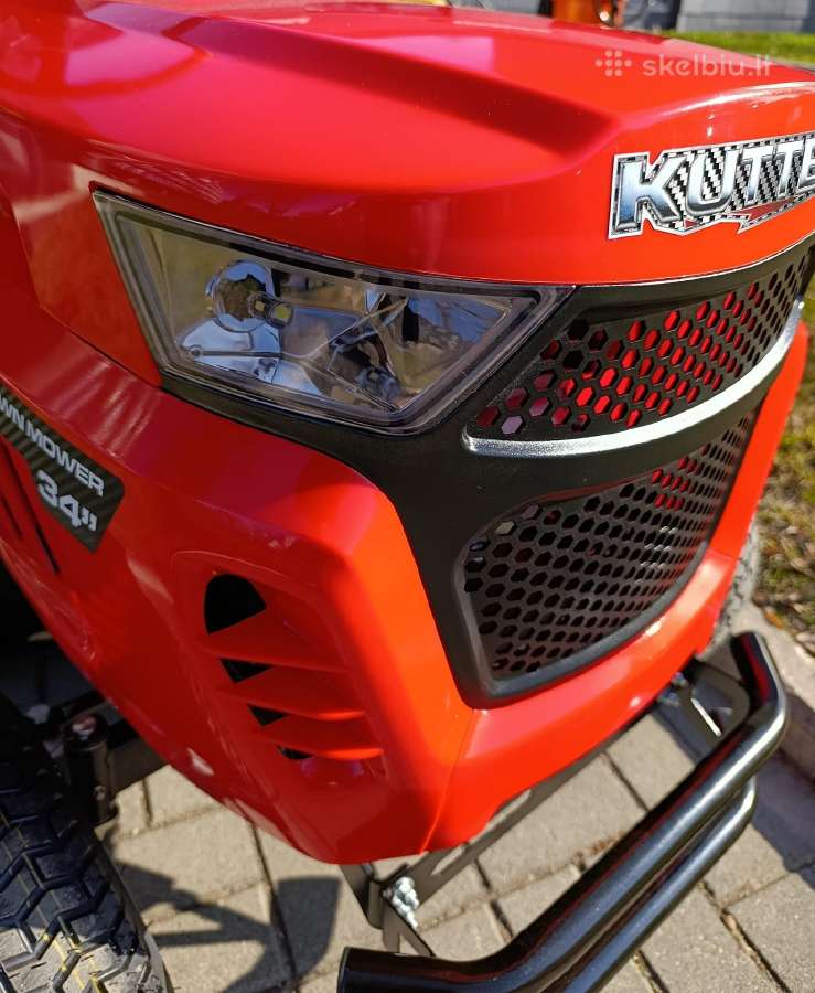 Sodo traktorius Kutter Lt-34r - nuotraukos Nr. 6