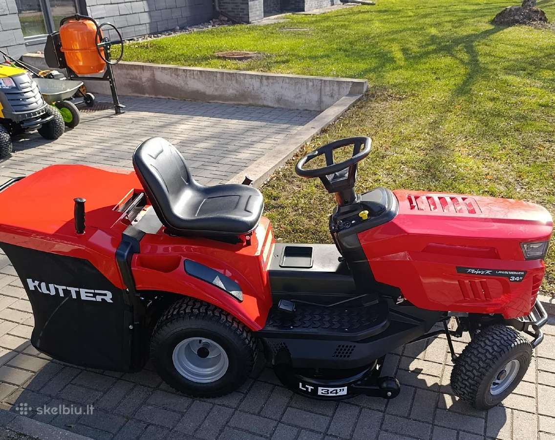 Sodo traktorius Kutter Lt-34r - nuotraukos Nr. 4