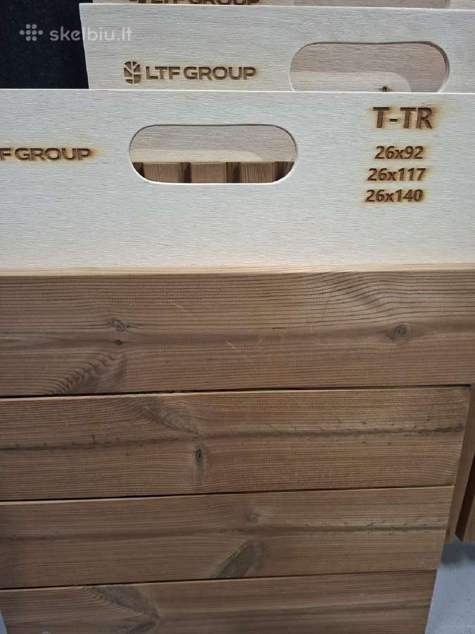 Termo Terasinės lentos , Termo dailylentės