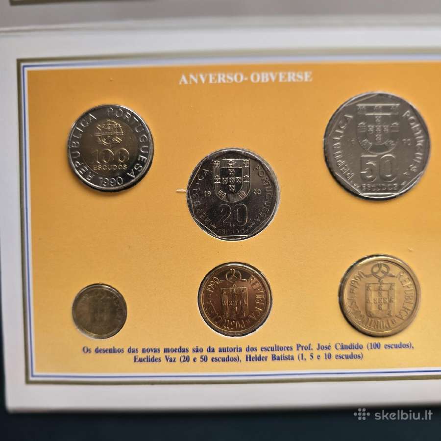 Portugalija 1990 bankinis rinkinys Bu - nuotraukos Nr. 2