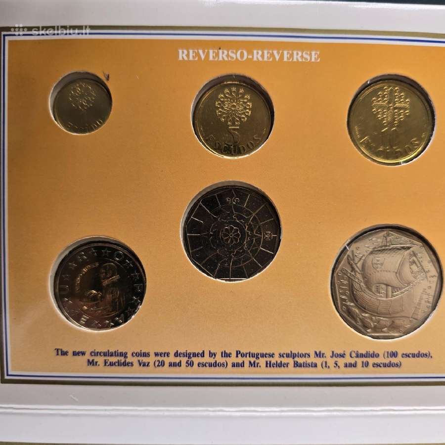 Portugalija 1990 bankinis rinkinys Bu - nuotraukos Nr. 3
