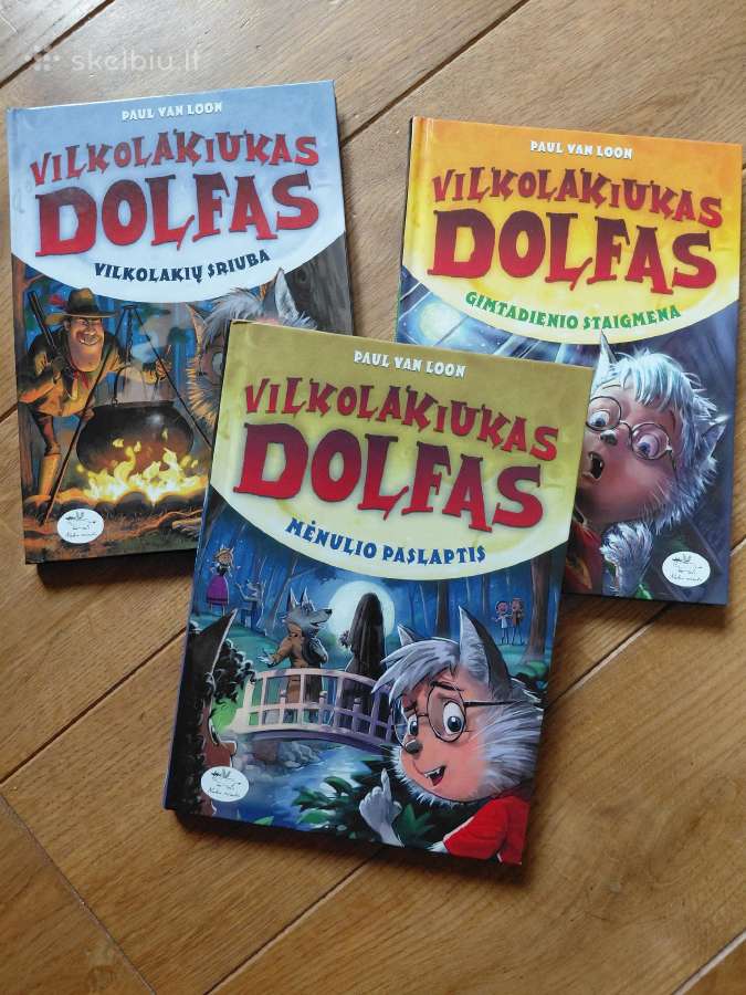 Knygos Vilkolakiukas Dolfas