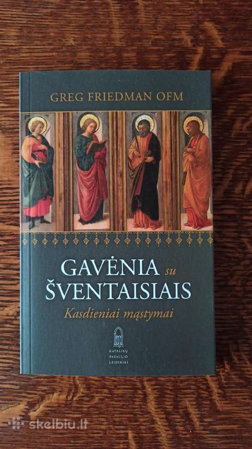 Parduodu knyga"gavėnia su Šventaisiais"