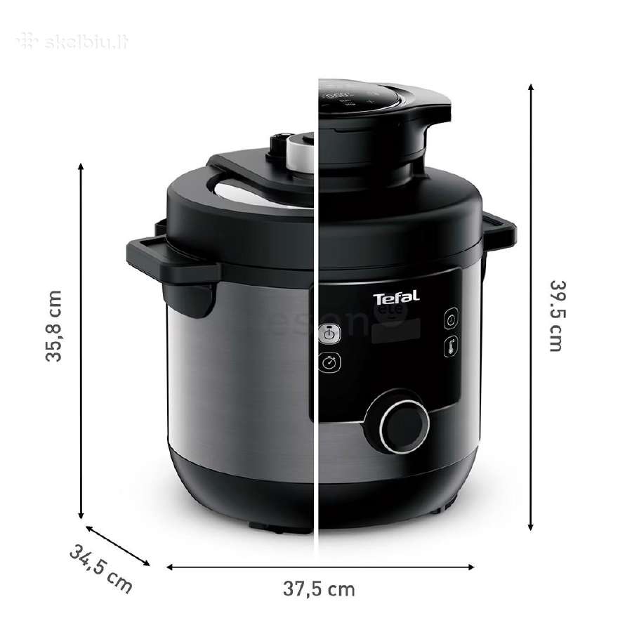 Daugiafunkcinis puodas Tefal Turbo Cuizine&fry - nuotraukos Nr. 15