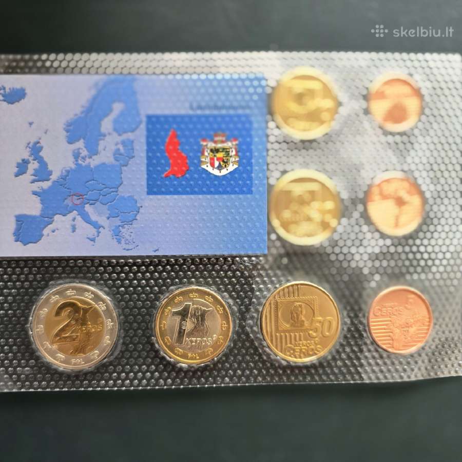 Monakas 2004 bandomasis euro rinkinys probe Unc - nuotraukos Nr. 2
