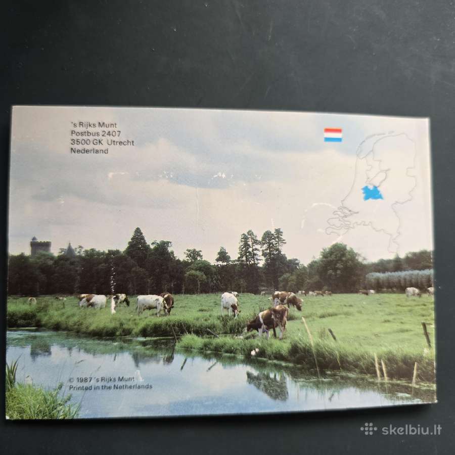 Nyderlandai 1987 rinkinys Unc - nuotraukos Nr. 6