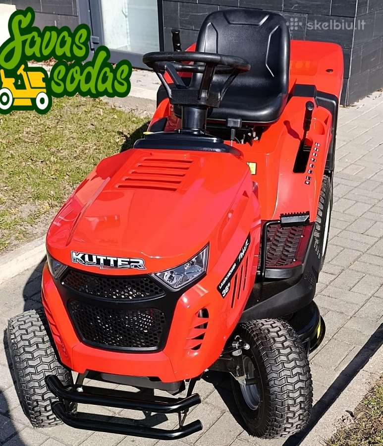 Sodo traktorius Kutter LT-36r - nuotraukos Nr. 5