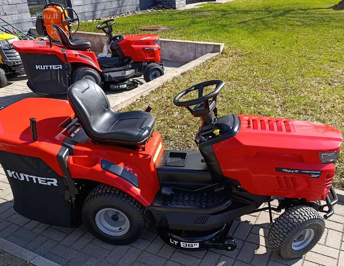 Sodo traktorius Kutter LT-36r - nuotraukos Nr. 4