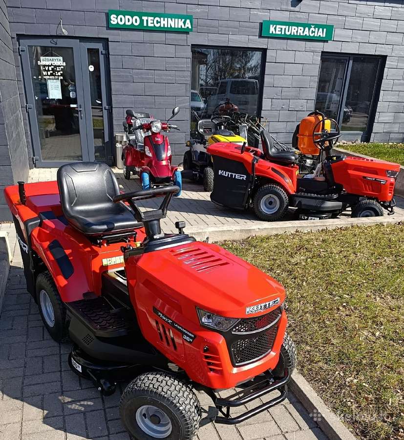 Sodo traktorius Kutter LT-36r - nuotraukos Nr. 2