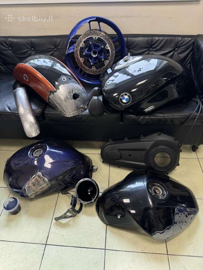 Mamoto - moto dažymas, kėbulo darbai