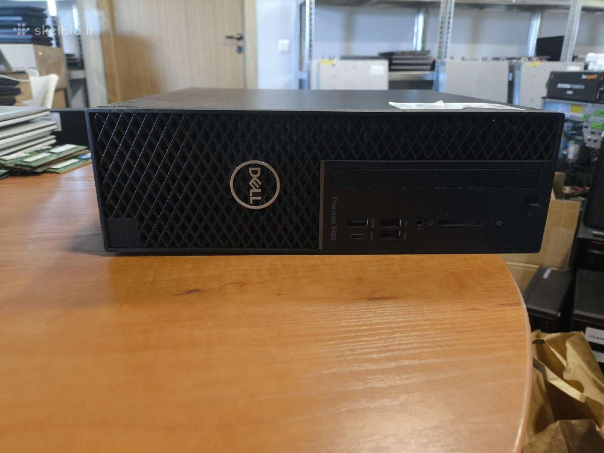 Precision i7-8700 8-32gb 256gb Pro Wx 2100 2gb - nuotraukos Nr. 2