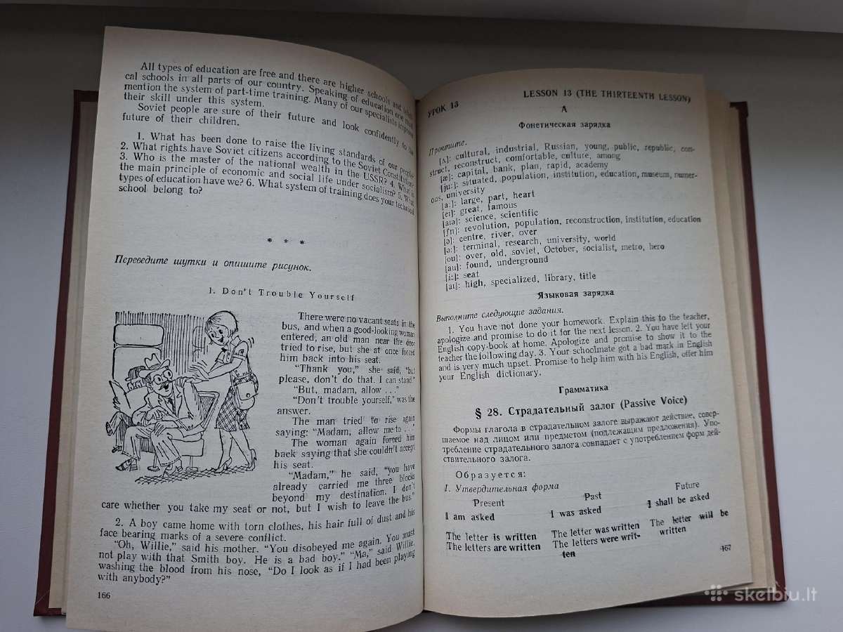 Knyga - Uchebnik angliskovo jezika - nuotraukos Nr. 5