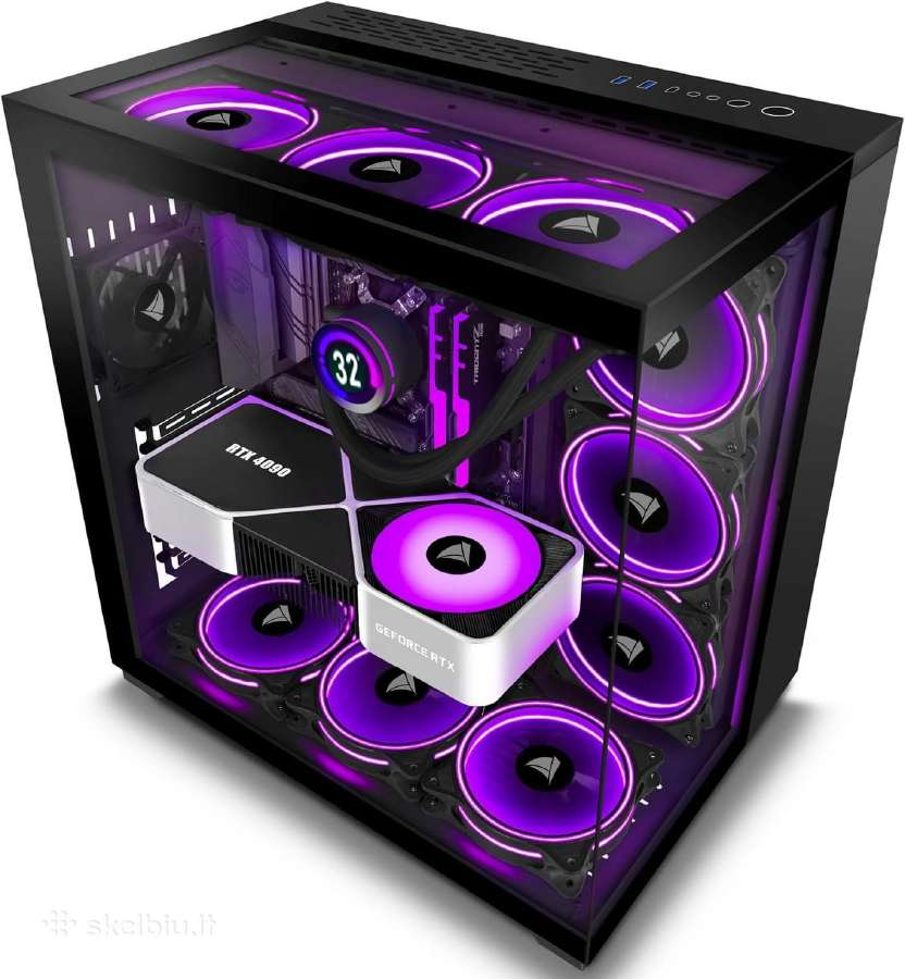 Asus Rog, Nzxt, Msi, Lian Li korpusai - nuotraukos Nr. 34
