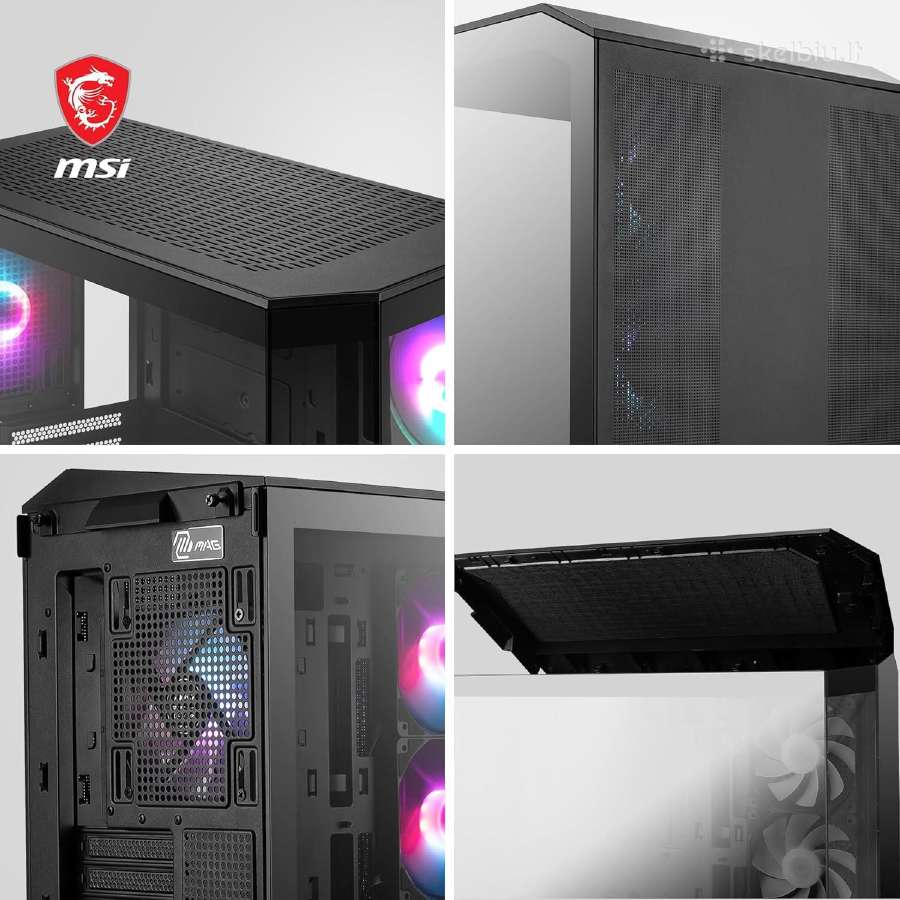Asus Rog, Nzxt, Msi, Lian Li korpusai - nuotraukos Nr. 38