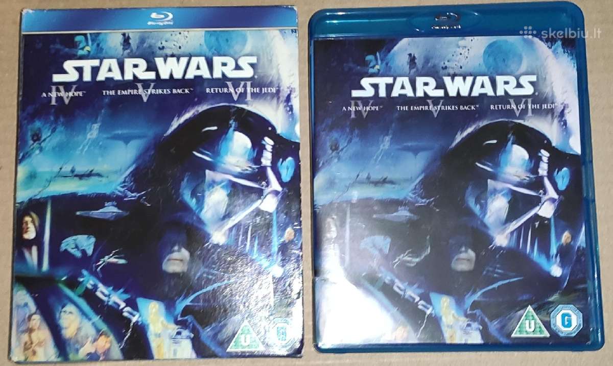 Star Wars 4, 5, 6 epizodai bluray box - nuotraukos Nr. 2